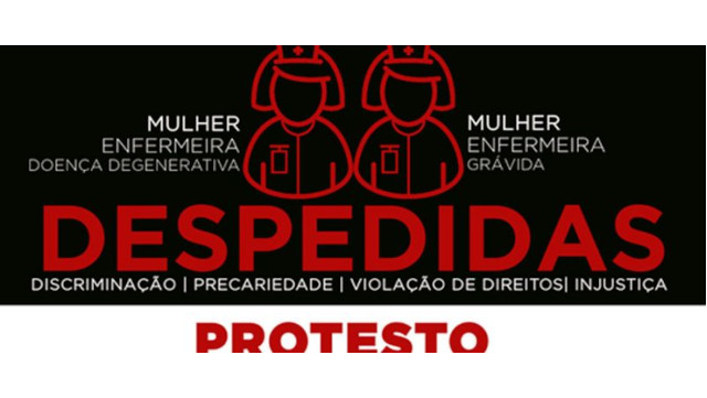 Protesto dia 13 no Hospital de S José pelo despedimentos de enfermeiras