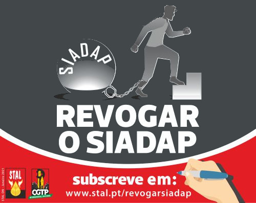 STAL lança campanha nacional de luta pela revogação do SIADAP