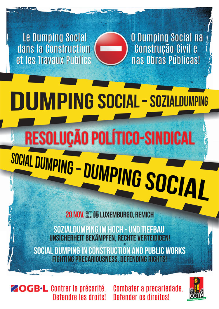 cartaz 33X48 dumping
