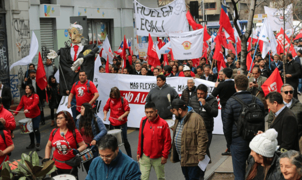chile greve geral
