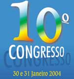 Logo do X Congresso