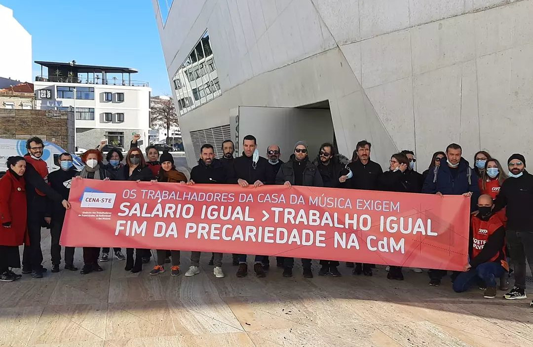 Trabalhadores da Casa da Música apresentam proposta de Acordo de Empresa