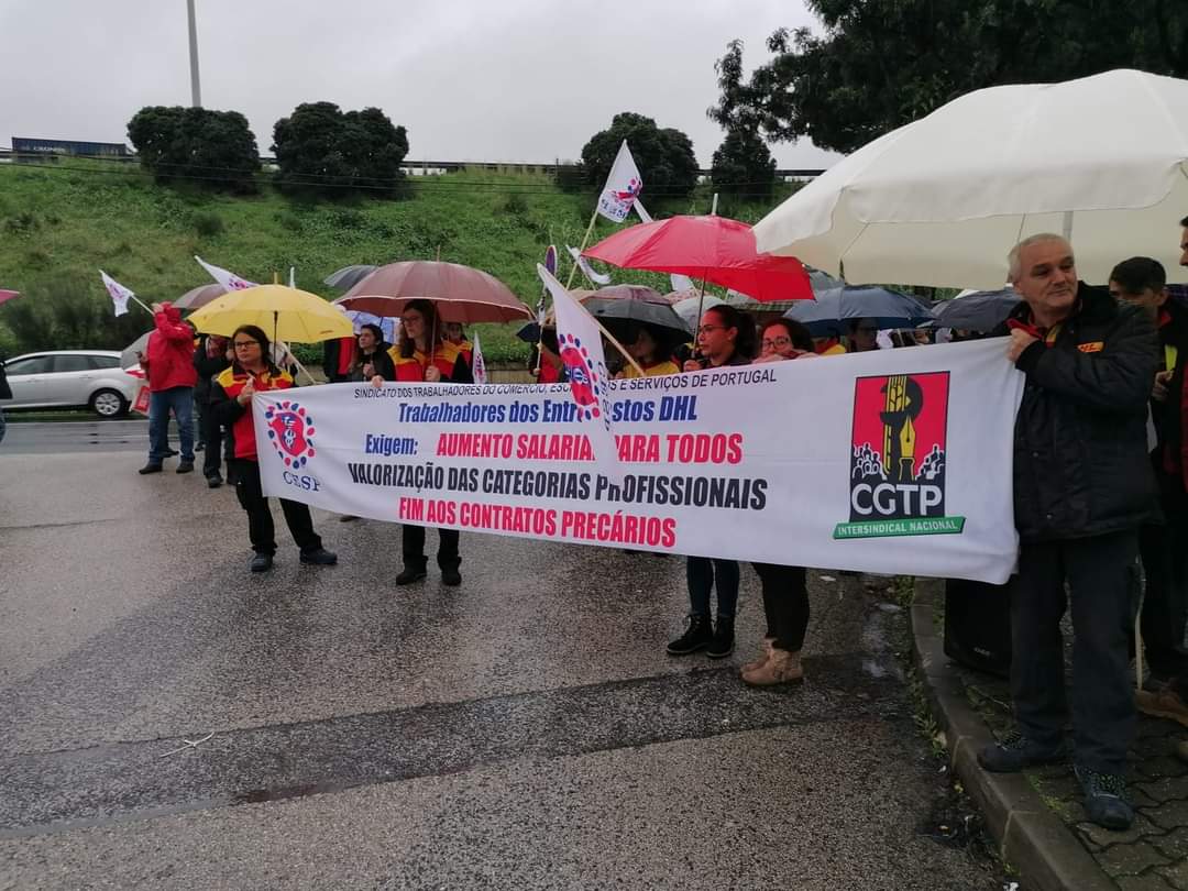 Nos dias 22 e 26 de dezembro os trabalhadores da DHL estarão em greve