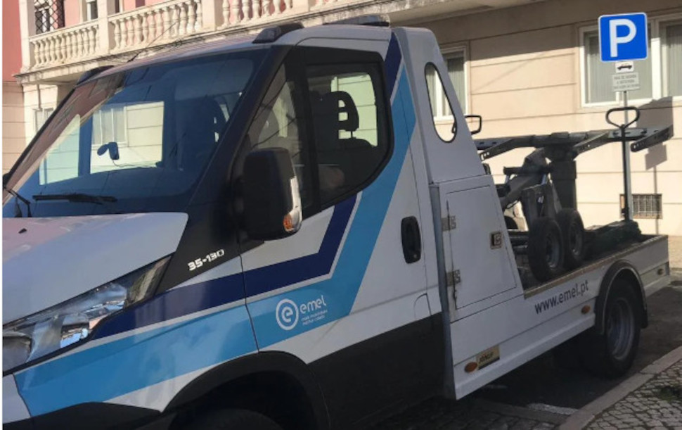 Concentração dos trabalhadores da EMEL em frente a C.M. de Lisboa