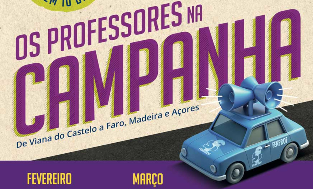 Segundo dia de campanha dos professores abordará envelhecimento da profissão