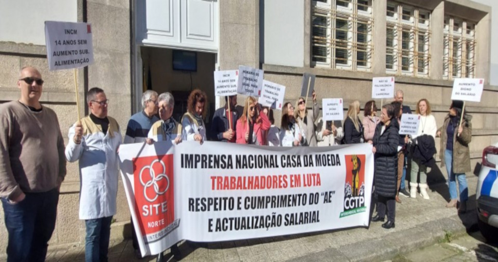 trabalhadores INCM