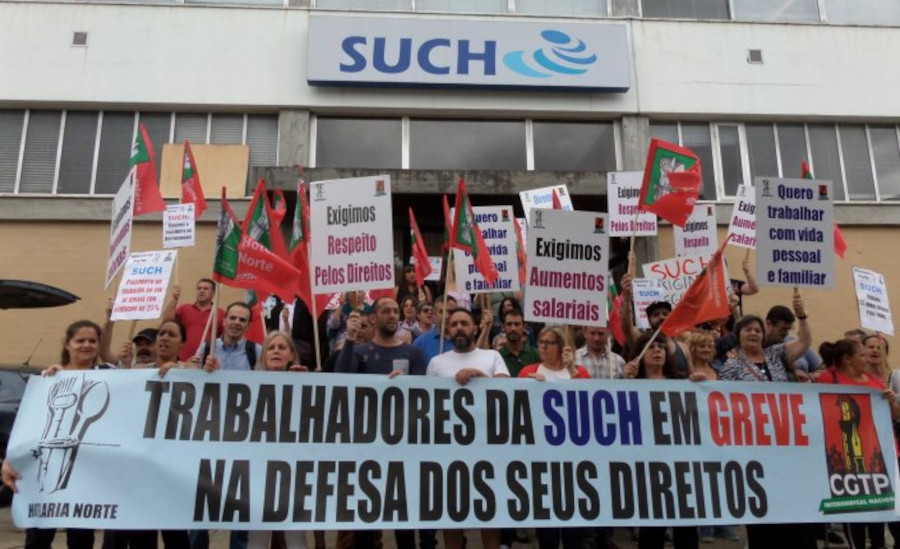 Greve Nacional dos trabalhadores do SUCH na segunda feira