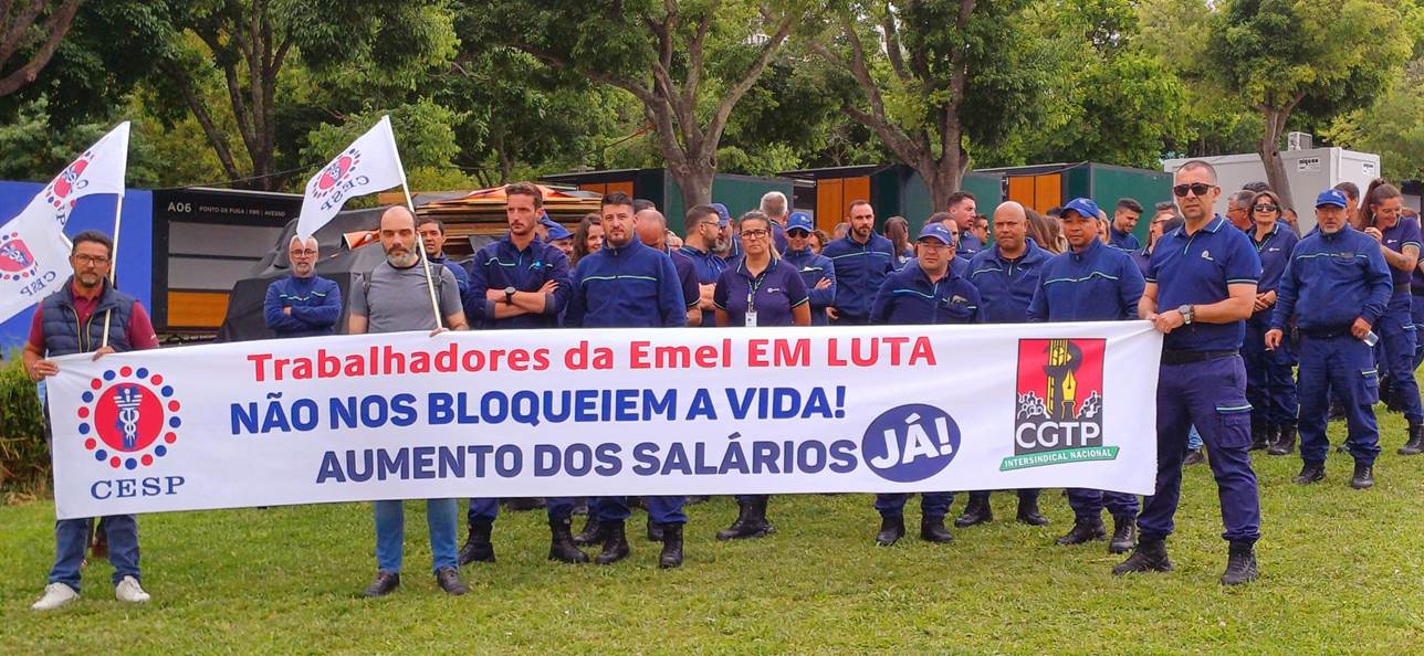 EMEL Segundo dia de greve
