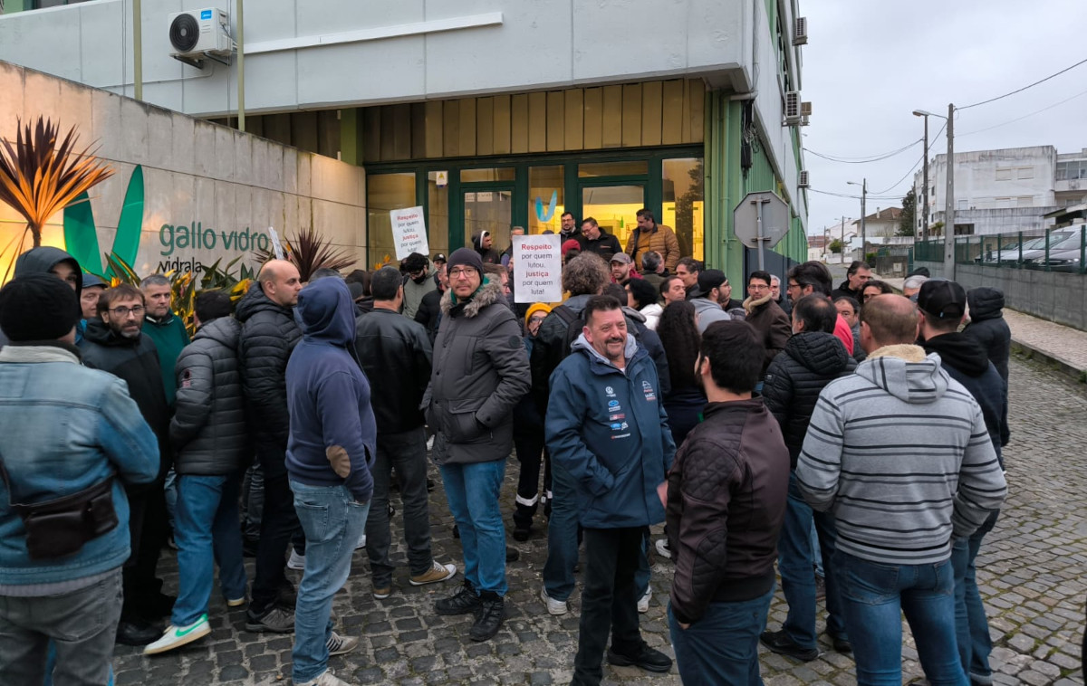 Greve avanca na Gallo Vidro