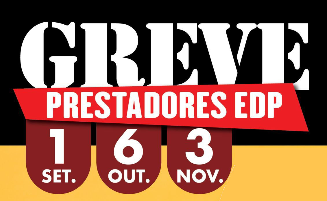Greve nas prestadoras da EDP dia 1 de Setembro 