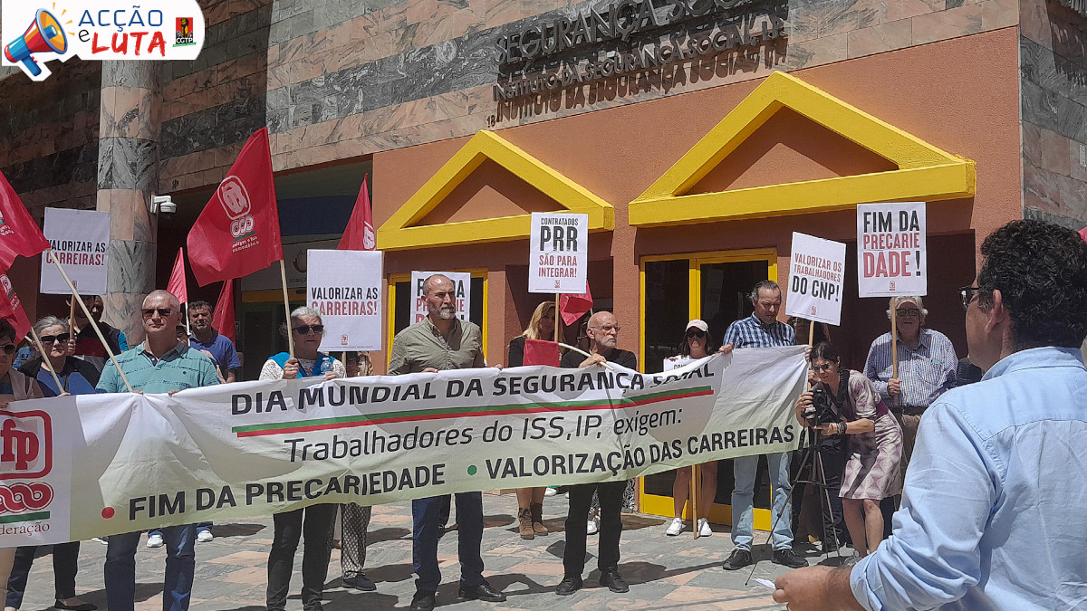  TRABALHADORES DO INSTITUTO DA SEGURANCA SOCIAL ISS