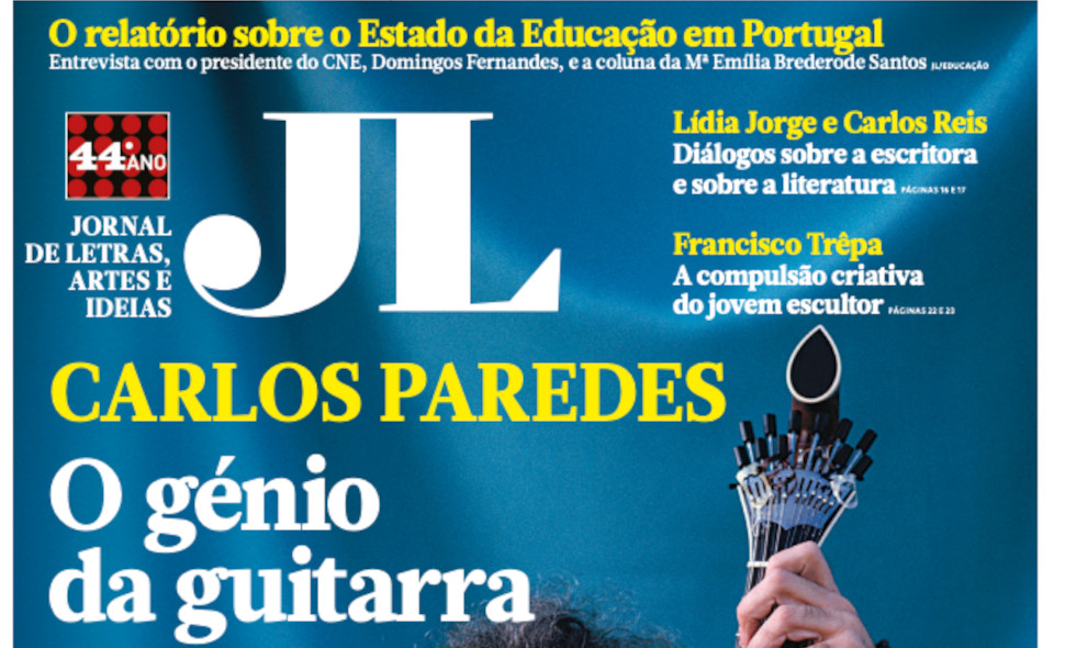 capa jornal de letras