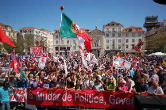 manifestação cgtp