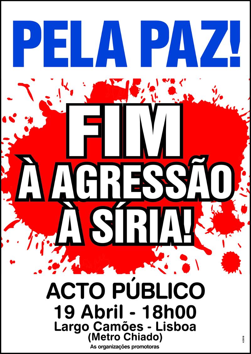 cartaz pela paz