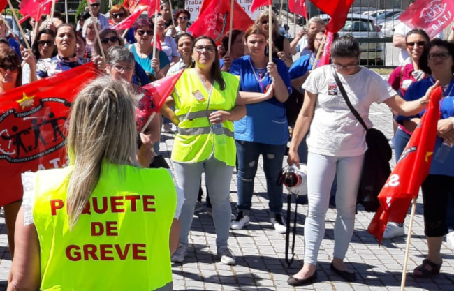 piquete greve