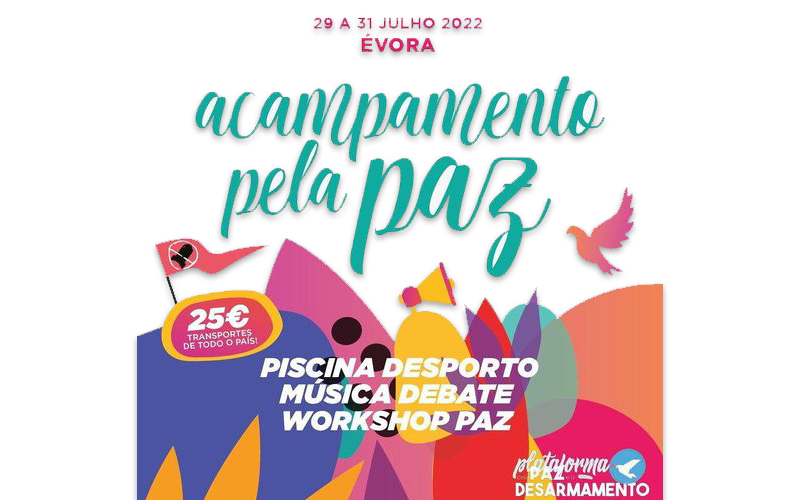 acampamento paz evora2022